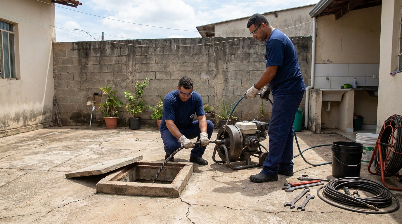 Sucção de Resíduos em Bangú, Santo André‑SP